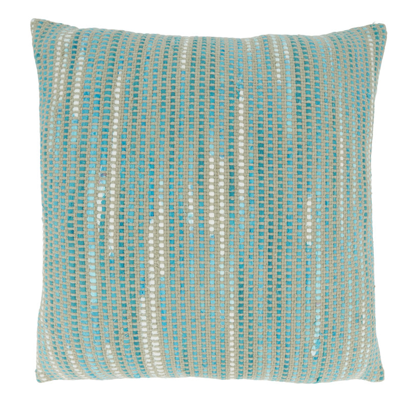 Norma Collection Striped Cotton Pillow Cover