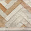 Plutus Cowhide Chevron Area Rug-1871890593