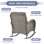Ensemble de conversation d'extérieur en osier 7 pièces avec chaises berçantes, repose-pieds et foyer-1447613560-1447613563