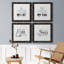 Bring My Cat - ensemble de 4 pièces d'art textuel sur toile-60148760-60148764