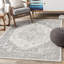 Tapis oriental gris anthracite / beige clair-1304315775