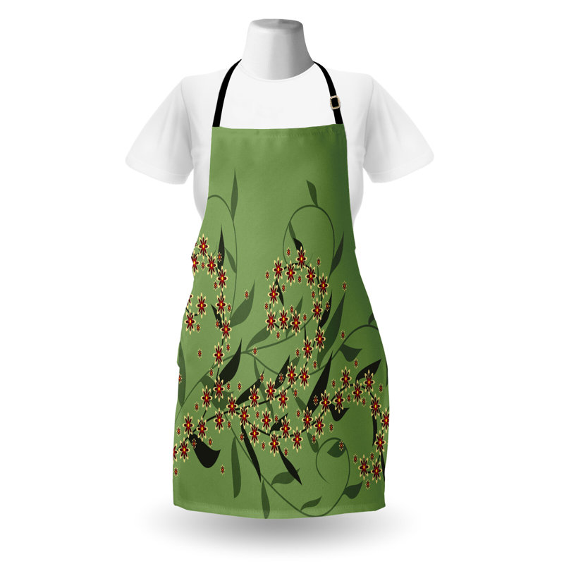 Tablier floral