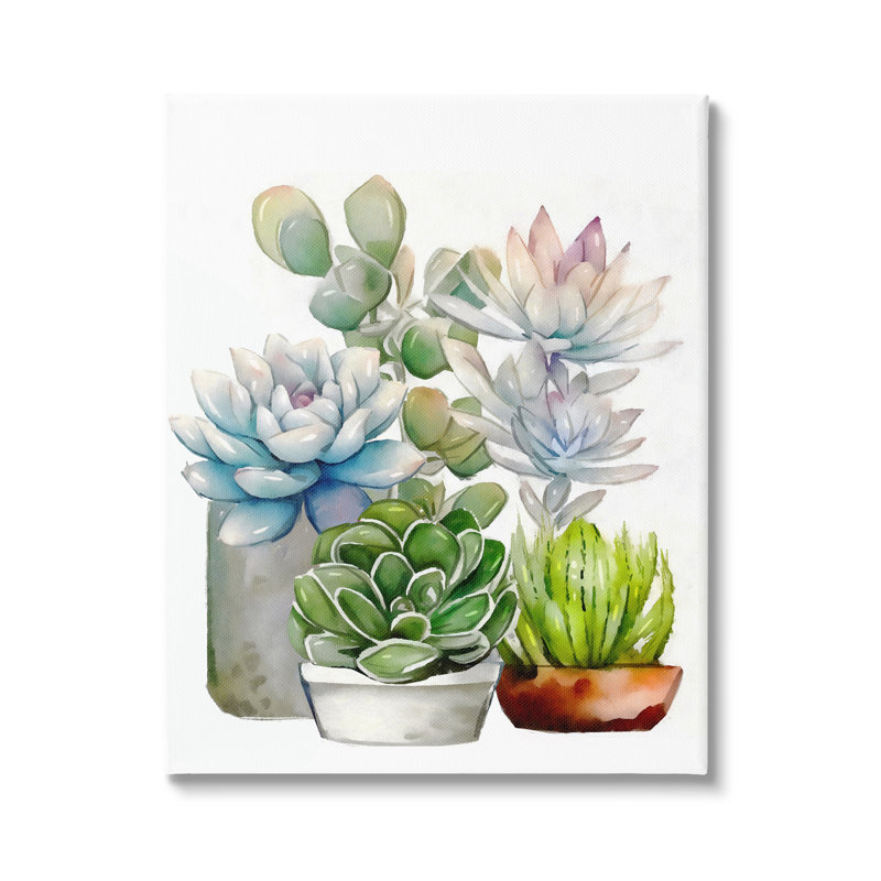 «Au-767-Canvas Mixed P pot», impression sur toile par Ziwei Li, H 20 po x l 16 po x P 1,5 po