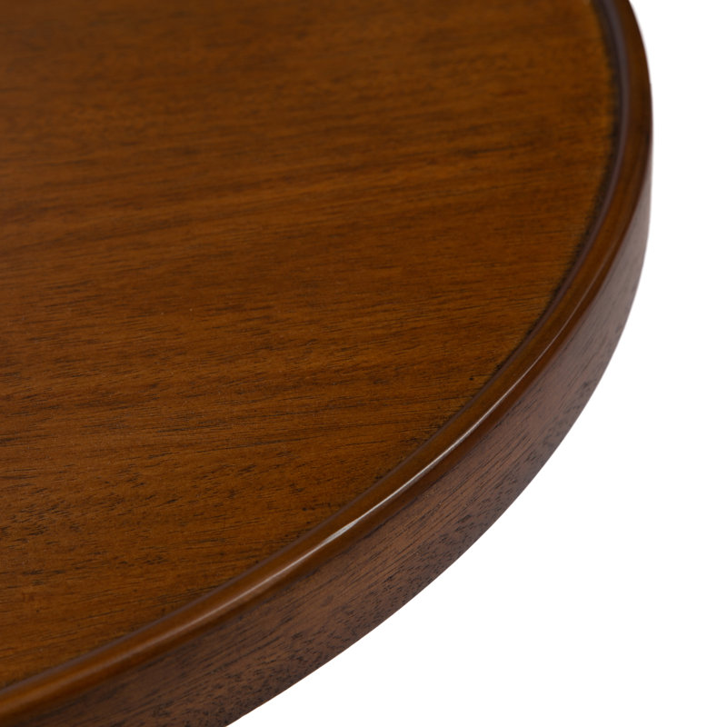 Table basse ovale moderne en bois Cotterell pour salon