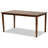 Meladie 7-Pc Dining Set in Grey Fabric and Walnut Finished Wood, 37.4'' H X 18.1'' W X 20.3'' D-729406798