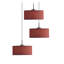 Luminaire suspendu tambour à 3 lumières Melnik-214978103-214978101