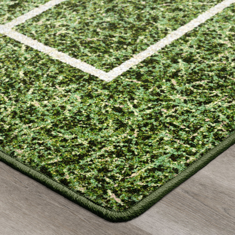 Buehler World Cup Novelty Area Rug, Rectangle 5'4" x 7'8"