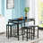 4 - Person Trestle Dining Set-624891931-624891924