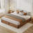 Lift Up Storage Platform Bed Frame with Large Storage Space-345666179-345666178