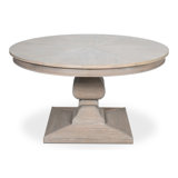 Kelso Equestrian Round Oak Pedestal Dining Table