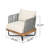 Dominic Outdoor Acacia Wood Rope Woven Club Chairs-766360193-741506694