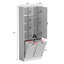 Armoire de salle de bain avec rangement solide-622343795