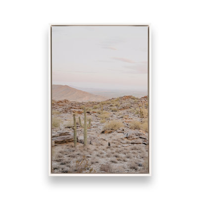 «Spirit of the Desert», reproduction d'art encadrée sur toile par Krista Mosakowski