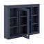 Armoire à pharmacie murale avec miroir et 6 tablettes ouvertes-118474805