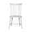 Maddison White Spindle Back Dining Side Chair