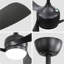 Ventilateur de plafond noir 52 pouces avec 3 pales en ABS-121082894-121082893