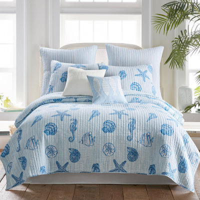 Sandy Cove Full/Queen Quilt Set