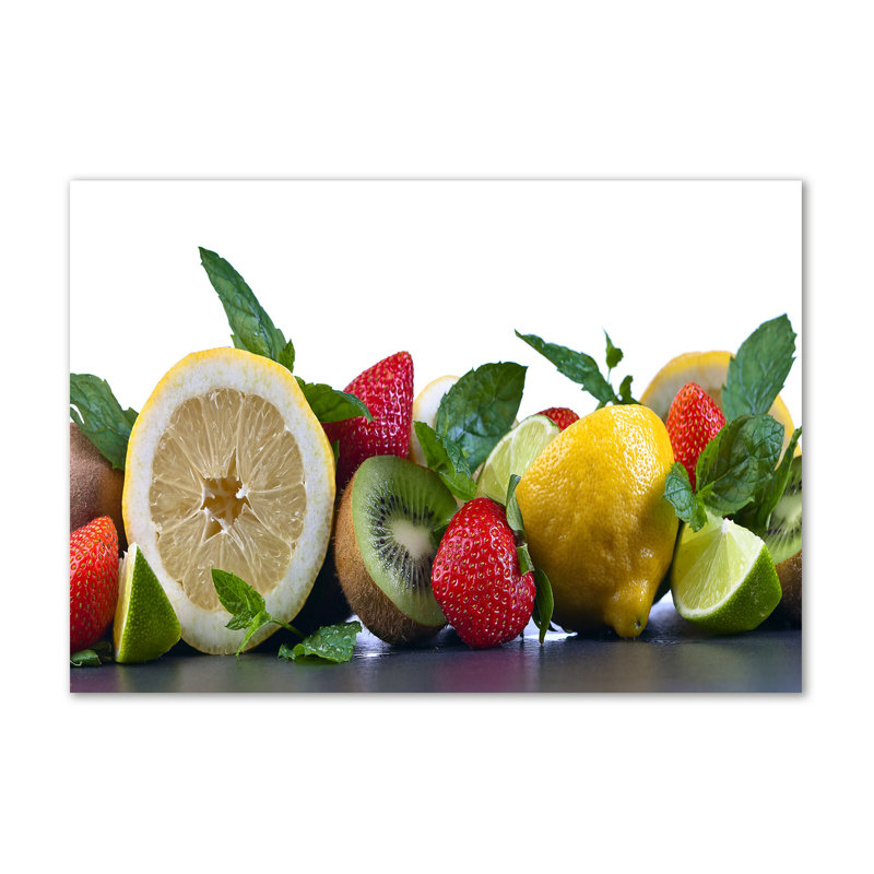 Fruits And Vegetables - Wrapped Canvas Print