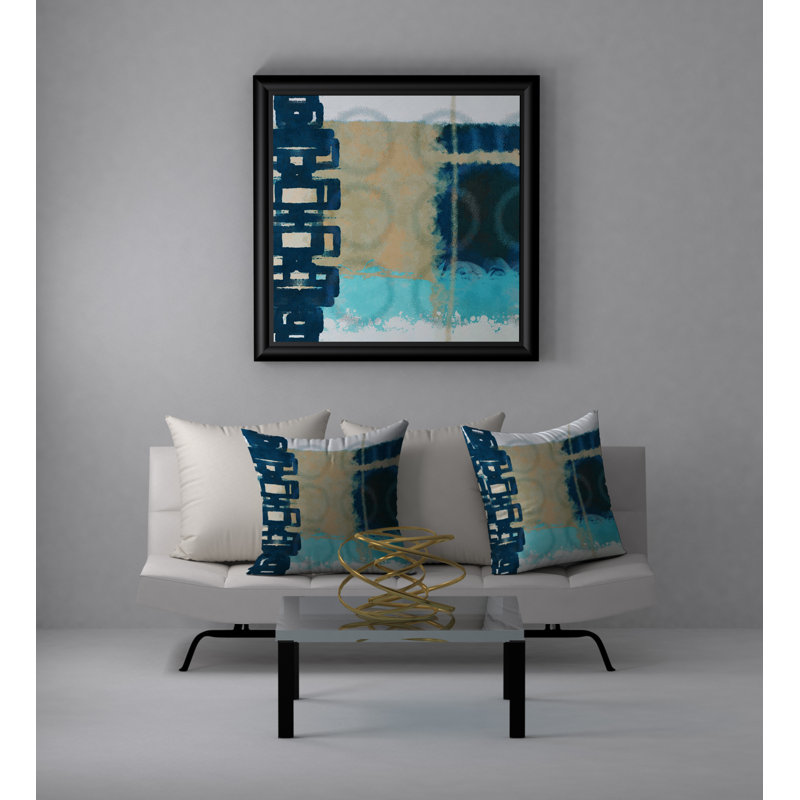 Housse de coussin carrée/insert, 20 po x 20 po