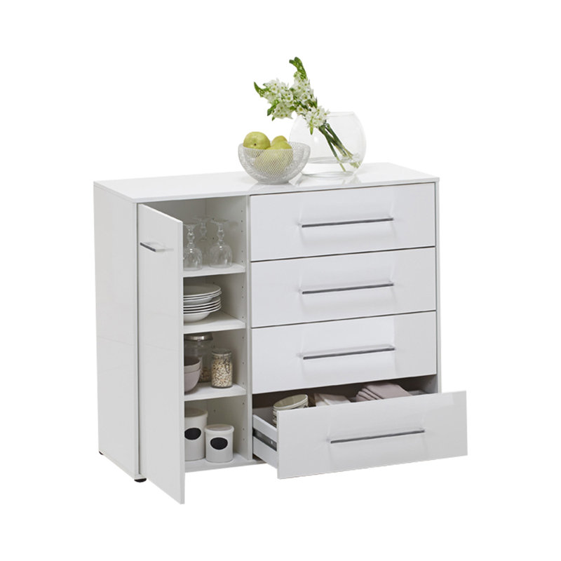 Chamlee 106.5cm W 4 - Drawer Chest of Drawers