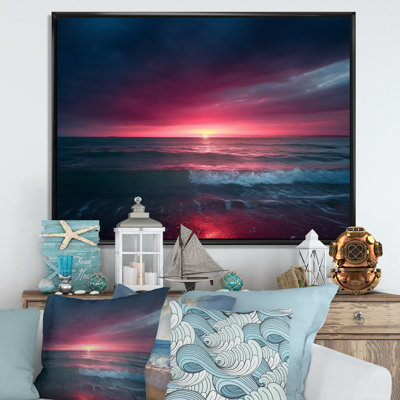 " Pink Coastal Horizon I "