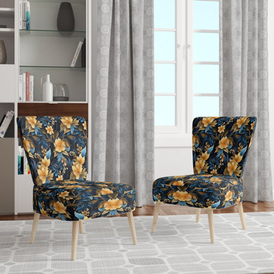 Chaise d'appoint rembourrée A