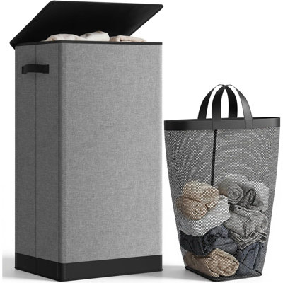 Plastic Fire Resistant Laundry Room Organiser with Wheels