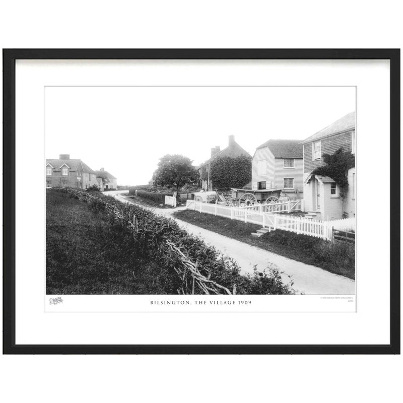 Bilsington, The Village 1909 - Single Picture Frame Print, 60cm H x 80cm W x 2.3cm D