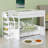 Convertible Bunk Bed With Storage Staircase, Bedside Table, And 3 Drawers