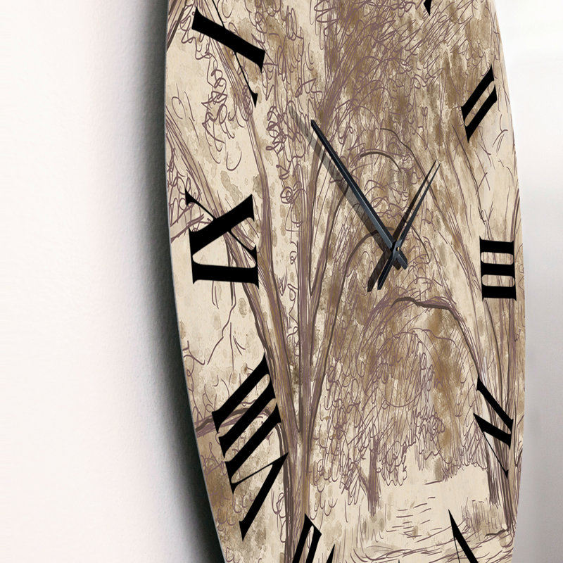 Horloge murale surdimensionnée, Petit