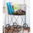 Metal Wire Storage Basket on Wheels