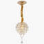 1 - Light Natural Dome Pendant