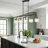 Vouni 5 - Light Modern Linear Kitchen Island Pendant