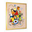 Coloured Geometric Abstract Compositions I - Single Picture Frame Print on Canvas-59540262-59540266