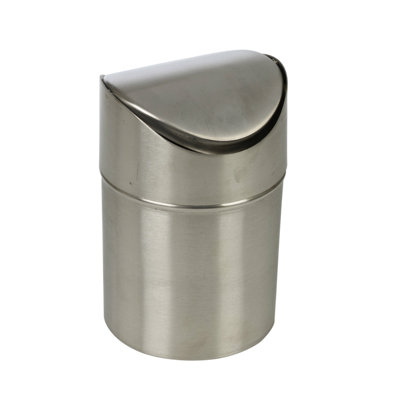 Steel Kitchen Rubbish Bin - 0.4 L