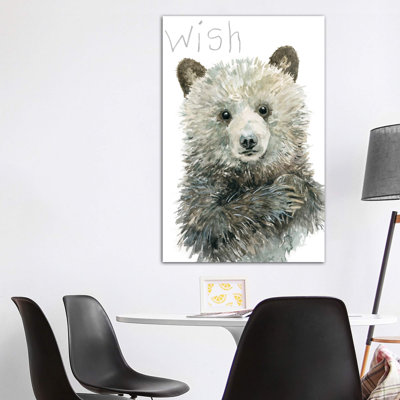 «Forest Fur Baby Bear» par Carol Robinson - impression d'art graphique
