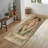 Non Woven Soft Type Printed Rug Featuring an Intricate Floral Design Ideal for Adding Elegance to Your Living Space-114328924