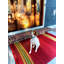 Tapis intérieur / extérieur rouge Mad Mats Serape - réversible