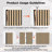 2pc x 106" x 12.6" 3D Acoustic/Sound Proof Wood Slat Wall Panels (2piece/18.55 sq.ft.)-114244325-121847364