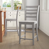 Esporta Solid Wood Counter Stool