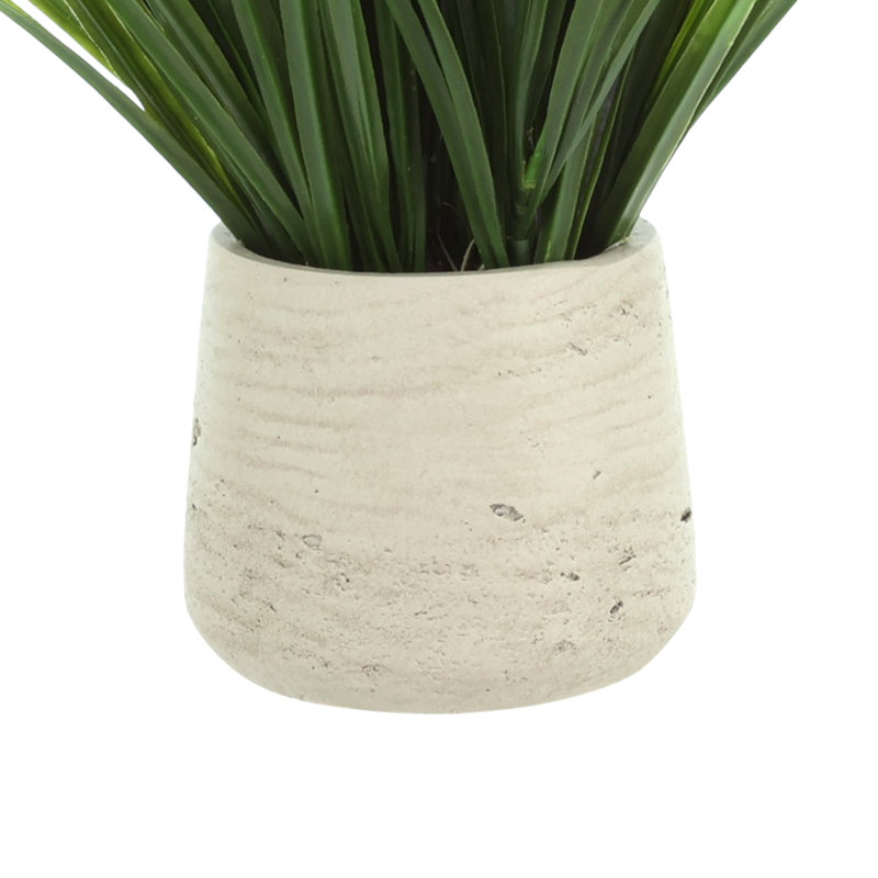 Riey Faux Grass in Fiberstone Pot