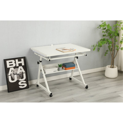 Ideal Puzzle Table With 1500 Pieces, 16 - Angle Adjustment, And Wooden Cover Adjustable Jigsaw For Lovers, 4 Felt Trays,