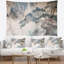 Tapisserie art floral bleu chinois-28503656
