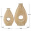 Vase de table en bois Gadison