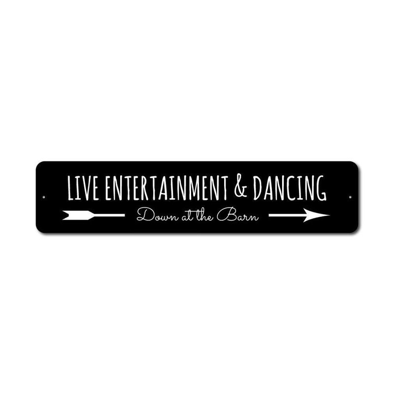 Panneau de divertissement en direct, H 6 po x l 24 po x P 0,06 po