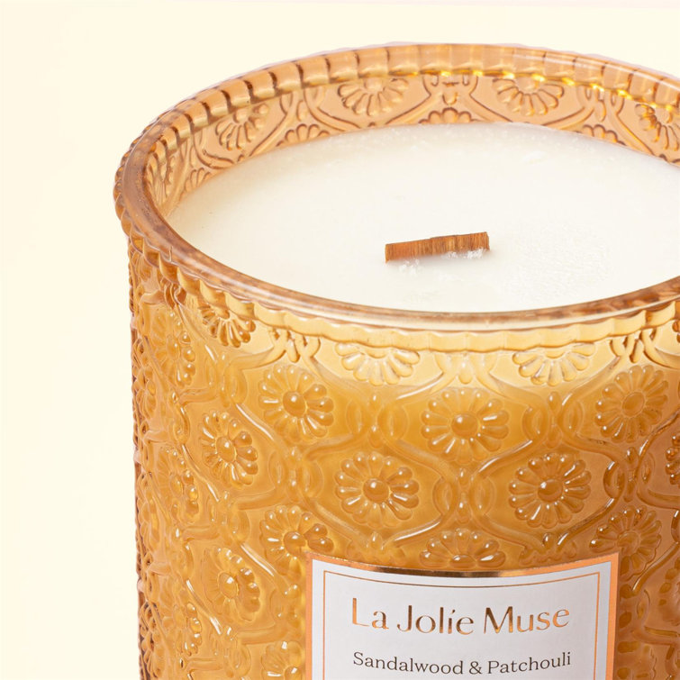  LA JOLIE MUSE Sandalwood Rose Scented Candles