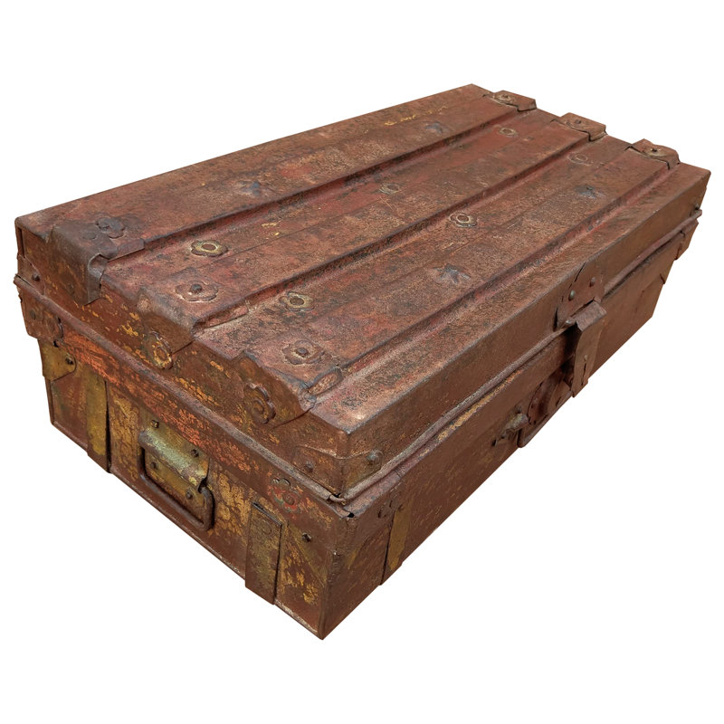 Ahmadou Handmade Decorative Trunk