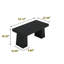 Bureau double 55 po