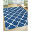 Wambui Moroccan Area Rug in Blue-693243333