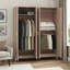 Harrington 4 Door Wardrobe with Mirror -116023863